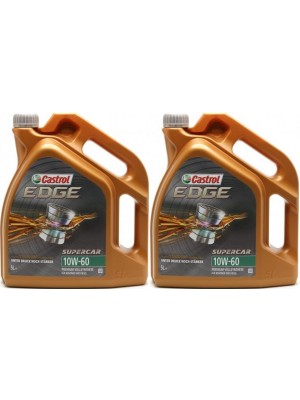 Castrol Edge 10W-60 Supercar Motoröl 2x 5 = 10 Liter