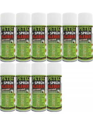 Petec Sprühkleber 10x 400 Milliliter