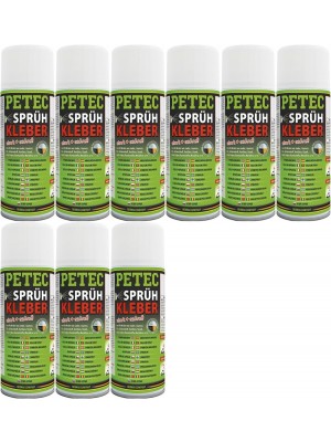 Petec Sprühkleber 9x 400 Milliliter