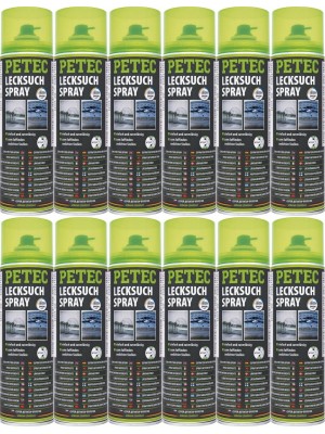 Petec Lecksuchspray 12x 400 Milliliter