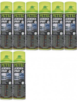 Petec Lecksuchspray 8x 400 Milliliter