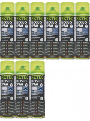 Petec Lecksuchspray 9x 400 Milliliter