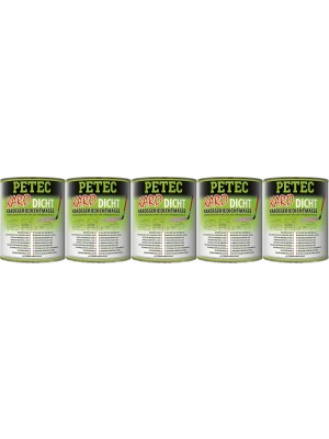 Petec Karoserie-Dichtmasse 1000ml 5x 1l = 5 Liter