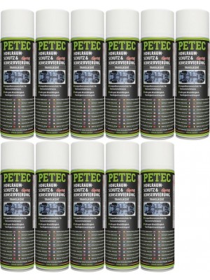 Petec Hohlraumschutz & Konservierung, Spray 11x 500ml