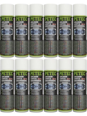 Petec Hohlraumschutz & Konservierung, Spray 12x 500ml