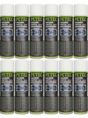 Petec Hohlraumschutz & Konservierung, Spray 12x 500ml