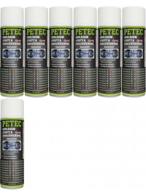 Petec Hohlraumschutz & Konservierung, Spray 7x 500ml