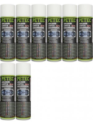 Petec Hohlraumschutz & Konservierung, Spray 8x 500ml