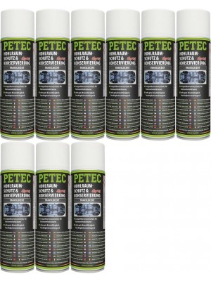 Petec Hohlraumschutz & Konservierung, Spray 9x 500ml