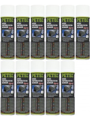 Petec Dieselpartikelfilterreiniger Spray 11x 400 Milliliter