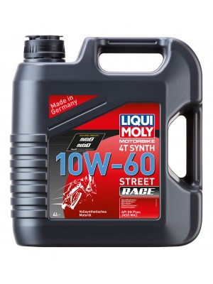 Liqui Moly 1687 Motorbike 4T Synth 10W-60 Street Race Motorrad Motoröl 4l