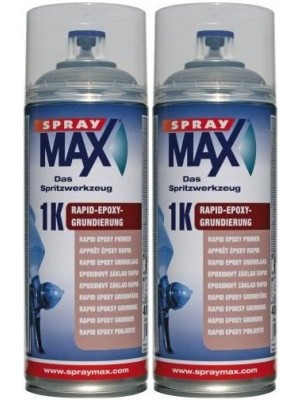 SprayMax 1K Rapid-Epoxy Grundierung, 2x 400 Milliliter
