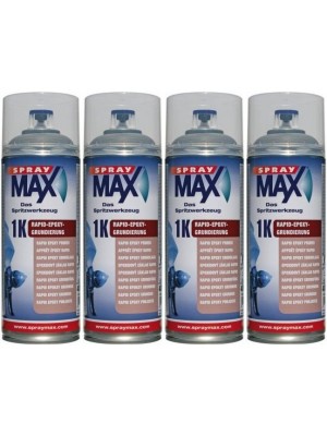 SprayMax 1K Rapid-Epoxy Grundierung, 4x 400 Milliliter