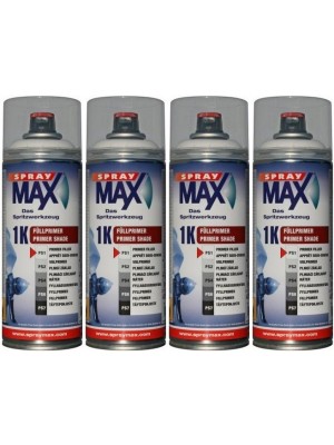 SprayMax 1K Primer Shade 1 weiß 4x 400 Milliliter