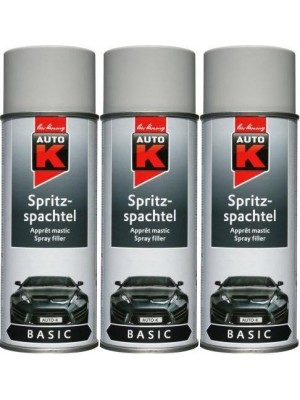 Auto-K Basic Spritzspachtel, 3x 400 Milliliter