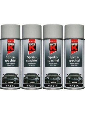 Auto-K Basic Spritzspachtel, 4x 400 Milliliter