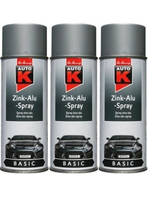Auto-K Basic Zink-Alu-Spray 3x 400 Milliliter