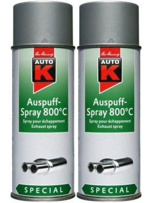 Auto-K Special Auspuffspray 800°C silber, 2x 400 Milliliter