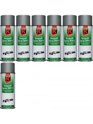 Auto-K Special Auspuffspray 800°C silber, 7x 400 Milliliter