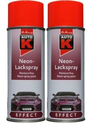 Auto-K Effect Neon-Lackspray rot, 2x 400 Milliliter