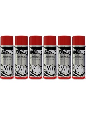 RACING RAL 3000 Feuerrot, 6x 400 Milliliter