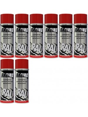 RACING RAL 3000 Feuerrot, 8x 400 Milliliter
