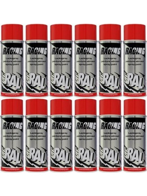 RACING RAL 3020 Verkehrsrot, 12x 400 Milliliter