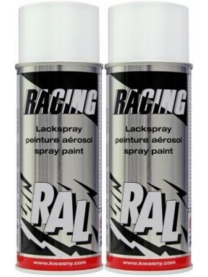RACING RAL 9010 Reinweiß, 2x 400 Milliliter