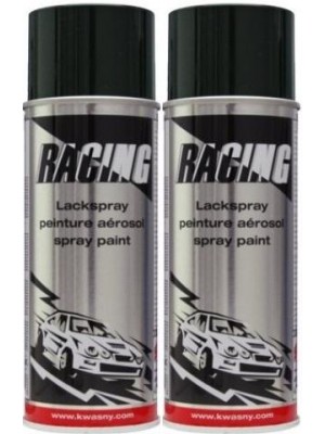 RACING Lackspray Schwarz Matt 25 % Gratis Inhalt 2x 500ml