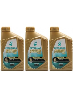 Petronas Syntium 7000 0W-40 Motoröl 3x 1l = 3 Liter