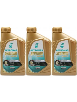 Petronas Syntium 5000 XS 5W-30 Motoröl 3x 1l = 3 Liter