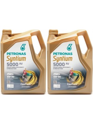 Petronas Syntium 5000 AV 5W-30 Motoröl 2x 5 = 10 Liter