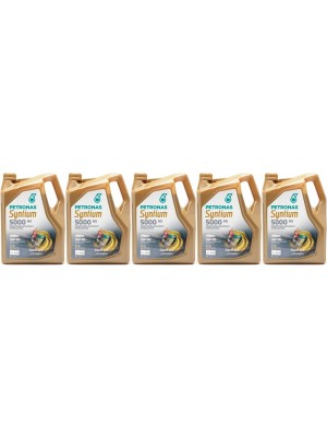 Petronas Syntium 5000 AV 5W-30 Motoröl 5x 5 = 25 Liter