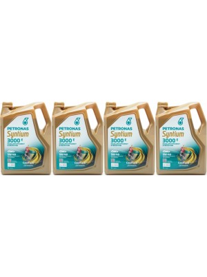 Petronas Syntium 3000 E 5W-40 Motoröl 4x 5 = 20 Liter