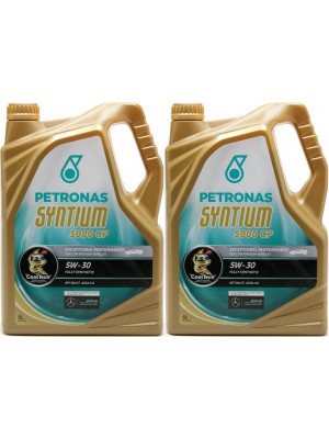 Petronas Syntium 5000 CP 5W-30 Motoröl 2x 5 = 10 Liter