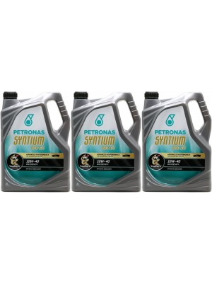 Petronas Syntium 800 EU 10W-40 Motoröl 3x 5 = 15 Liter
