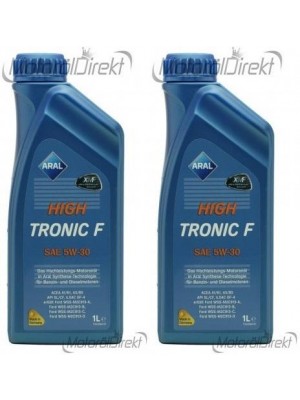 Aral High Tronic F 5W-30 Motoröl 2x 1l = 2 Liter