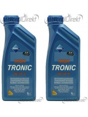 Aral High Tronic 5W-40 Motoröl 2x 1l = 2 Liter