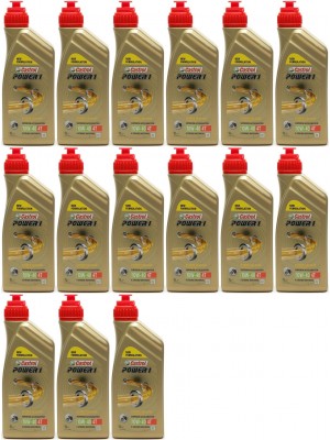 Castrol Power 1 4T 10W-40 Motorrad Motoröl 15x 1l = 15 Liter