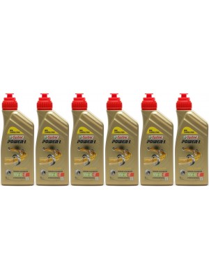 Castrol Power 1 4T 10W-40 Motorrad Motoröl 6x 1l = 6 Liter