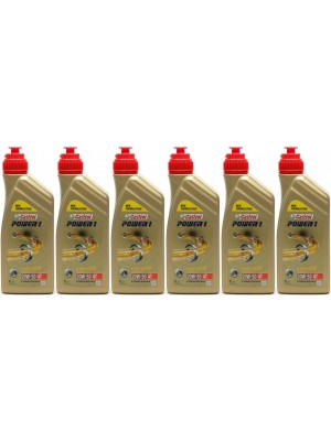 Castrol Power 1 4T 20W-50 Motorrad Motoröl 6x 1l = 6 Liter