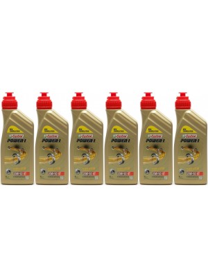 Castrol Power 1 4T 20W-50 Motorrad Motoröl 6x 1l = 6 Liter