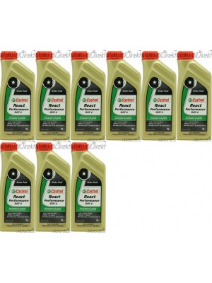 Castrol React Performance DOT 4 Bremsflüssigkeit 9x 1l = 9 Liter