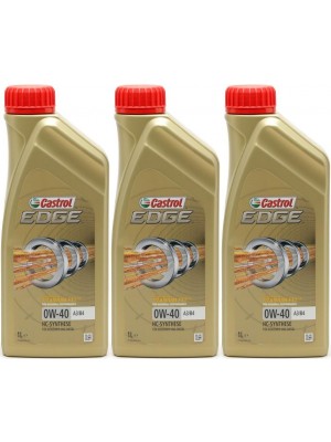 Castrol Edge Fluid Titanium (ex. FST) 0W-40 A3/B4 Motoröl 3x 1l = 3 Liter