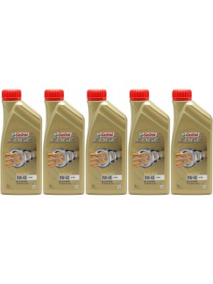 Castrol Edge Fluid Titanium (ex. FST) 0W-40 A3/B4 Motoröl 5x 1l = 5 Liter