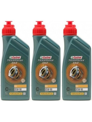 Castrol Transmax Axle EPX 85W-90 Achsgetriebeöl 3x 1l = 3 Liter