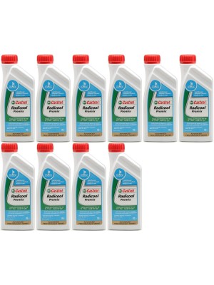 Castrol Radicool Premix Kühlerfrostschutz Fertigmischung 10x 1l = 10 Liter