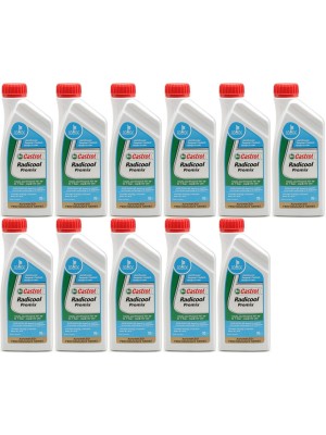 Castrol Radicool Premix Kühlerfrostschutz Fertigmischung 11x 1l = 11 Liter