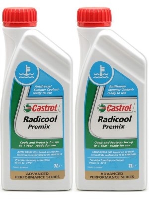 Castrol Radicool Premix Kühlerfrostschutz Fertigmischung 2x 1l = 2 Liter