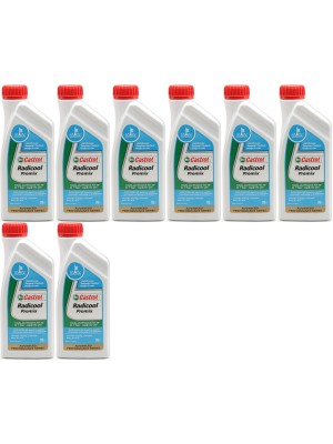 Castrol Radicool Premix Kühlerfrostschutz Fertigmischung 8x 1l = 8 Liter